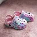 Capelli New York Toddler Girls Slip On Clogs Pink Purple Glitter
 10