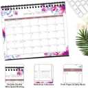 Small Desk Calendar 2026 January 2026 - December 2026 Standing Calendar 8" x 6"