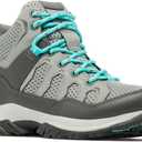 Columbia womens Granite Trail Mid Waterproof (10.5, Titanium Grey Steel/Bright Aqua)
