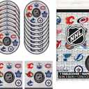 NHL Birthday Plates Napkins Tablecloth | NHL Party Theme Birthday Tableware Party Supplies Pack | Serve 16 people