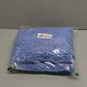 Smiry Luxury Chenille Bathroom Rugs 24x16, Extra Soft and Absorbent Shaggy Bath Mat, Machine Washable, Non-Slip Plush Carpet Runner for Tub, Shower, and Floor, Home Decor Accessories, Cornflower Blue