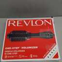 REVLON One-Step Volumizer Hair Dryer and Styler  Easy Salon-Style Blowouts  Less Frizz, More Shine, and Reduced Heat Damage, for All Hair Types and Lengths (Black) (1.0 VOLUMIZER)