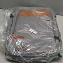 Lumesner Carry on Travel Backpacks, Extra Large 40L Flight Approved Bag for Men & Women,Expandable Suitcase Backpack With 4 Packing Cubes,Water Resistant Luggage Daypack Business Weekender Bag, Grey