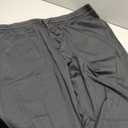 Men's Fleece Lined Joggers Stretch Thermal Athletic Sweatpants Tapered Fit with Zipper Pocket for Running Gym