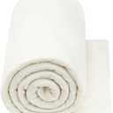 PLANTIONAL Natural Cotton Batting for Quilts: 79-Inch x 91-Inch Light Weight Purely Natural All Season Quilt Batting for Quilts, Craft and Wearable Arts