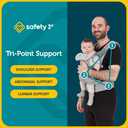 Safety 1st Baby Carrier, Grey, Newborn to Toddler 7-32 lbs