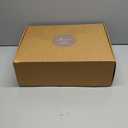 Ling's moment Artificial Wedding Arch Flowers Kit Pack of 4, 2pcs Hanging Silk Flowers Arrangement 2pcs Chiffon Drapes Ceremony Spring Fake Rose Arbor Backdrop White Sage Floral Party Outdoor Decor