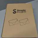 SimplyImagine 2 Pack Black Multifold Paper Towel Dispenser Wall Mounted - Acrylic Guest Napkin Holder for Bathroom & Kitchen - C-Fold Z-Fold Hand Towel Tray