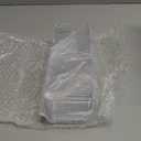 Clear Seasoning Box, 4 Pieces Seasoning Rack Spice Pots, Storage Container Condiment Jars Acrylic with Cover and Spoon for Sugar Salt Cardamon Cinnamon Tea Herbal (Basic Clear)