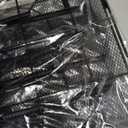 LEKETREE Desk Organizers and Accessories, 5-Tier Paper Letter Tray Organizer with File Holder, Desktop Organizer for Office Supplies (Black) (12" x 12" x 12")