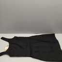 utcoco Denim Dress for Women 2025 Sexy Sleeveless Small Cute Split Tube Dresses Bodycon Mini Jean Dresses (X-Small, Black)