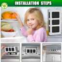 MMFILTER PAULTRA2 Air Filter Replacement Compatible with Frigidaire Pure Air Ultra II, Pureair Ultra 2, Electrolux 5303918847, 242047805, 6-PACK