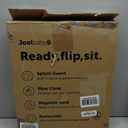 Quick Flip Toilet Seat with Built-in Potty & Splash Guard for Toddler Training, Slow Close - Jool Baby (Elongated)