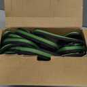 Aterr Garden Hose 50ft, Lightweight Flexible Water Hose with 10 Pattern Nozzle, Durable Hose, Solid Aluminum Connectors, Leak-Resistant for Yard Lawn Car Washing, (Green)