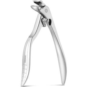 Long Handled Toenail Clippers, Built-in Lock, Professional Stainless Steel Toenail Clippers for Seniors Thick Toenails, Curved Blade Heavy Duty Large Toe Nail Clippers for Men, Women