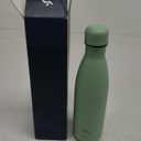 Konokyo Insulated Water Bottles,17 oz Double Wall Stainless Steel Vacumm Metal Flask for Sports Travel,Macaron Green