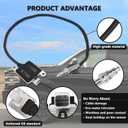 Nox Sensor, Nitrogen Oxide Oxygen Upstream Sensor 68447681AA Compatible with 2019 2020 2021 2022 2023 Dodge Ram 2500 3500 4500 5500 6.7L Cummins Diesel