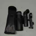 Monocular-Telescope 80x100 High Powered Monoculars High Definition for Adults High Powered with Smartphone Adapter Telescope Hunting Wildlife Bird Watching Travel Camping Hiking-Black