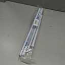 AIZESI Spring Tension Curtain Rods Short Tension Rod (White,28" to 38"-3Pcs)