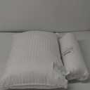 Beckham Hotel Collection Bed Pillows King Size Set of 2 - Down Alternative Bedding Gel Cooling Big Pillow for Back, Stomach or Side Sleepers (White)