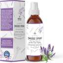 SOUL STICKS White Sage & Lavender Smudge Spray  3.5oz Smokeless Mist with Quartz Crystals  Calming Essential Oil Spray for Sleep, Stress Relief, Meditation, and Energy Cleansing