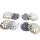 4PCS Stainless Steel Coil Holder, Portable Fireproof Incense Burner Box with Supporting Nail Teeth & Hollow Lid for Home Camping Outdoor