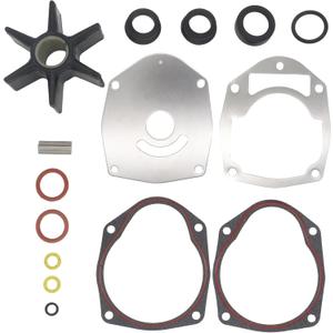 43026T2 Boat Motor Water Pump Impeller Repair Kit for Mercury and Mariner 2-Stroke 60-90 HP 3 Cyl 100-125 4 Cyl V200 V225 V250 3.0L Marine Outboards Replaces 47-43026T2 Sierra 18-3056