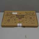 TEKXYZ Telescoping Balloon Stand Set of 2, 1.5ft to 7ft Free Adjustable Metal Balloon Column Stand for Party Decorations