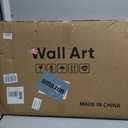 Framed Neutral Boho Floral Wall Art for Bedroom, Set of 2 Flower and Vase Beige Artwork for Walls, Bohemian Minimalist Canvas Prints for Living Room Hallway Home Office Kitchen Wall Decor, 20x30 Inch