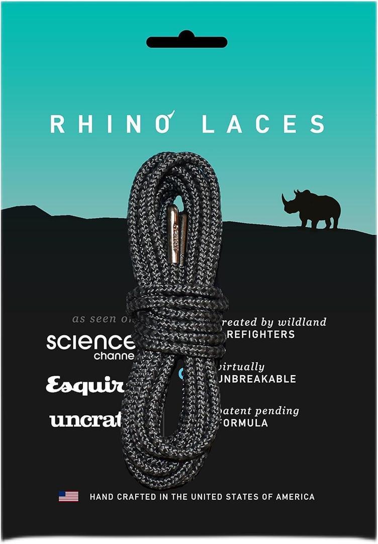 Rhino Laces Heavy Duty Unbreakable Boot Laces