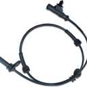Pack-1 Automobile Wheel Speed Sensor, Anti-Lock Brake System Rear Left ABS Sensor, Directly Installed Standard Accessories Replacement 3630050U2010, Compatible with Heyue Models (Black)