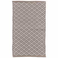 Diamond Collection 22 x 60 Inch Ivory Runner Accent Rug