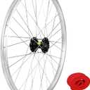 WEEROCK 24/26 Inch Adult Tricycle Wheelset, Aluminium Alloy Single 24"/26" Front Left Right Wheelset for 24/26 Inch 3 Wheel Bikes, Trikes