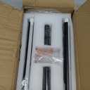 20.4 Inch Hardwired Wall Sconces Set of Two, 3000K Warm White Dimmable Modern Wall Sconces, 350 Rotate LED Light Fixtures Wall Lamp for Bathroom Living Room Bedroom Bedside, Black