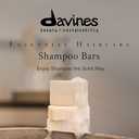 Davines Cleansing Bar, Solid Cleansing Shampoo Bar, Body Wash Bar, Packed in 100% FSC Paper Wrapper, Recyclable, and Aluminium Case Holder