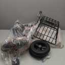 Children's Tricycle for 2-5 Years Old, Anti-tip-Over Pedal Bike, Iron Material Anti-Puncture Hand dip Plastic Rear Storage Basket, Rubber Tires, Gifts for Boys and Girls (Pink)