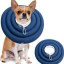 Soft Dog Cones, Recovery Dog Donut Collar After Surgery- Cone of Shame Alternative, Pet Elizabethan E-Collar Anti-Bite Lick Wound Healing Adjustable for Small Large Medium Dogs (2XL(Neck Girth9.8-20.5IN))