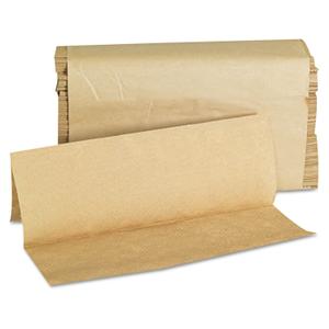 GEN 1508 Folded Paper Towels, Multifold, 9 x 9 9/20, Natural, 250 Towels per Pack (Case of 13 Packs)