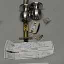 BESTTEN Keyed Entry Door Knob with Lock, Heavy Duty Interior and Exterior Door Lock, Standard Ball, Satin Nickel