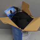 5 STARS UNITED Donut Pillow Hemorrhoid Tailbone Cushion  Large Cushion for Pain Relief  Coccyx, Prostate, Sciatica, Pelvic Floor, Pressure Sores, Pregnancy, Postpartum Recovery, Black