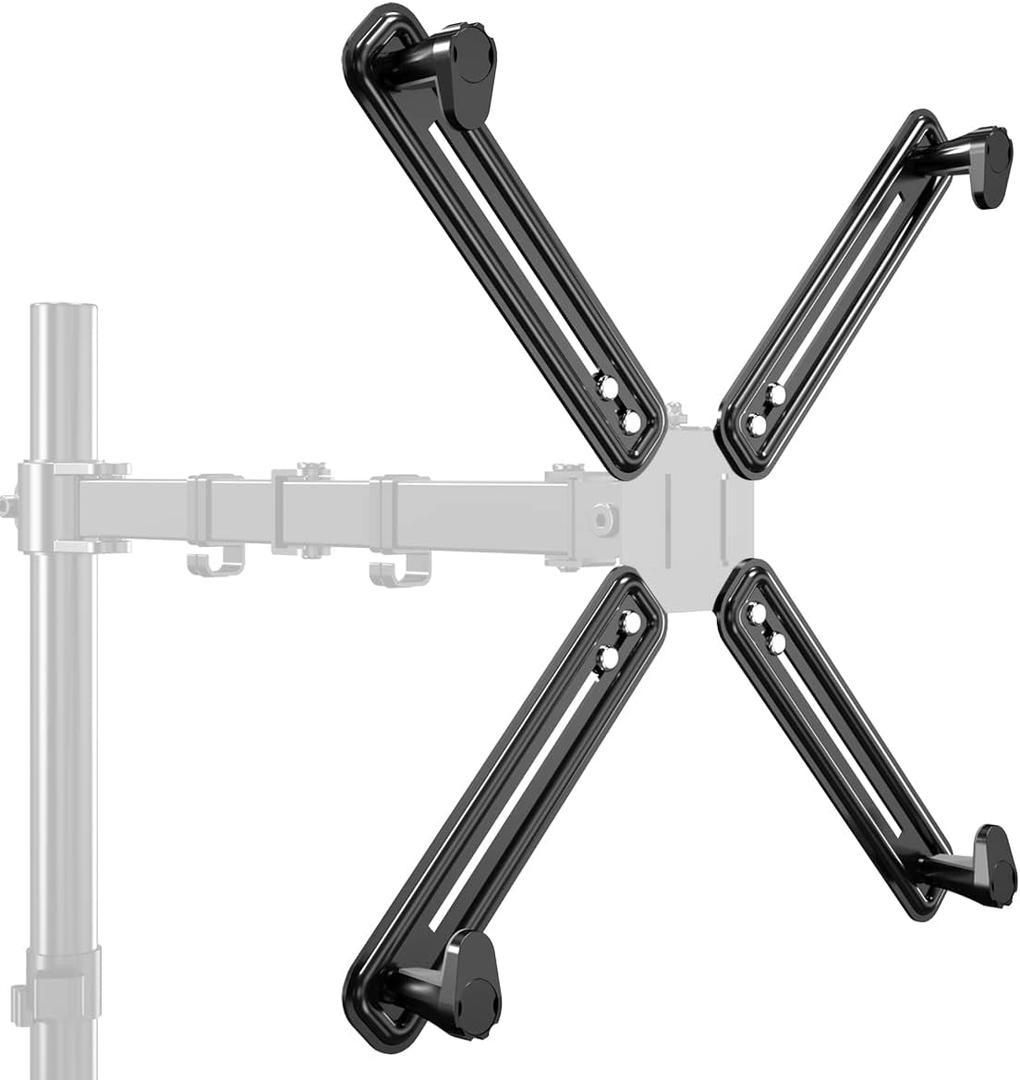 suptek Universal VESA Mount Bracket Adapter Monitor Arm Mounting Kit for Screen 17 to 27 inch (17"-27")