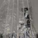 Babelio 16" Baby Gate Extension for Foldable Extra Wide Gates, 30" Tall Metal Dog Fence Extension, White