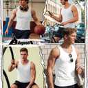 August Alley 3 Pack Mens Compression Tops, 3-Color, XX-Large (XXL)