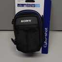 Sony LCSCSJ Soft Carrying Case for Sony S, W, T, and N Series Digital Cameras , Black