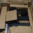 Amazon Basics Full Motion Articulating TV Wall Mount, with Swivel and Tilt, for 26" to 55" TVs and Flat Panels up to 80 Lbs, VESA Compatible, Black