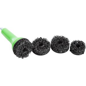 OEMTOOLS 24686 Brake Hub Resurfacing Kit, Brake Hub Cleaning Kit for Rust, Wheel Stud Cleaning Kit, Clean Lug Nuts on the Wheel Hub, Includes 4 Pads