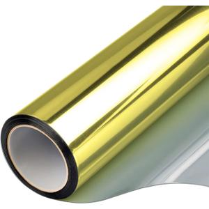 FILMGOO One Way Privacy Window Film Heat Control Mirror Tint 29.5Inx6.5Ft