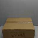 novelinks 16 oz Clear Plastic Jars with Lids, Refillable 16oz Mason Jars with Lids & Storage Containers for Kitchen & Household Use (24 Pack,Rose Gold)