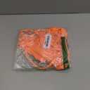 Women Halter String Bikini Set Sexy Thong Cheeky Two Piece Swimsuits Solid Color Bathing Swimwear (#Orange,, Medium)