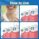 2 x RioRand Floss Threaders,Essential Tool for Maintaining Oral Health with Braces, Bridges, and Implants 200 Count (Pack of 4)